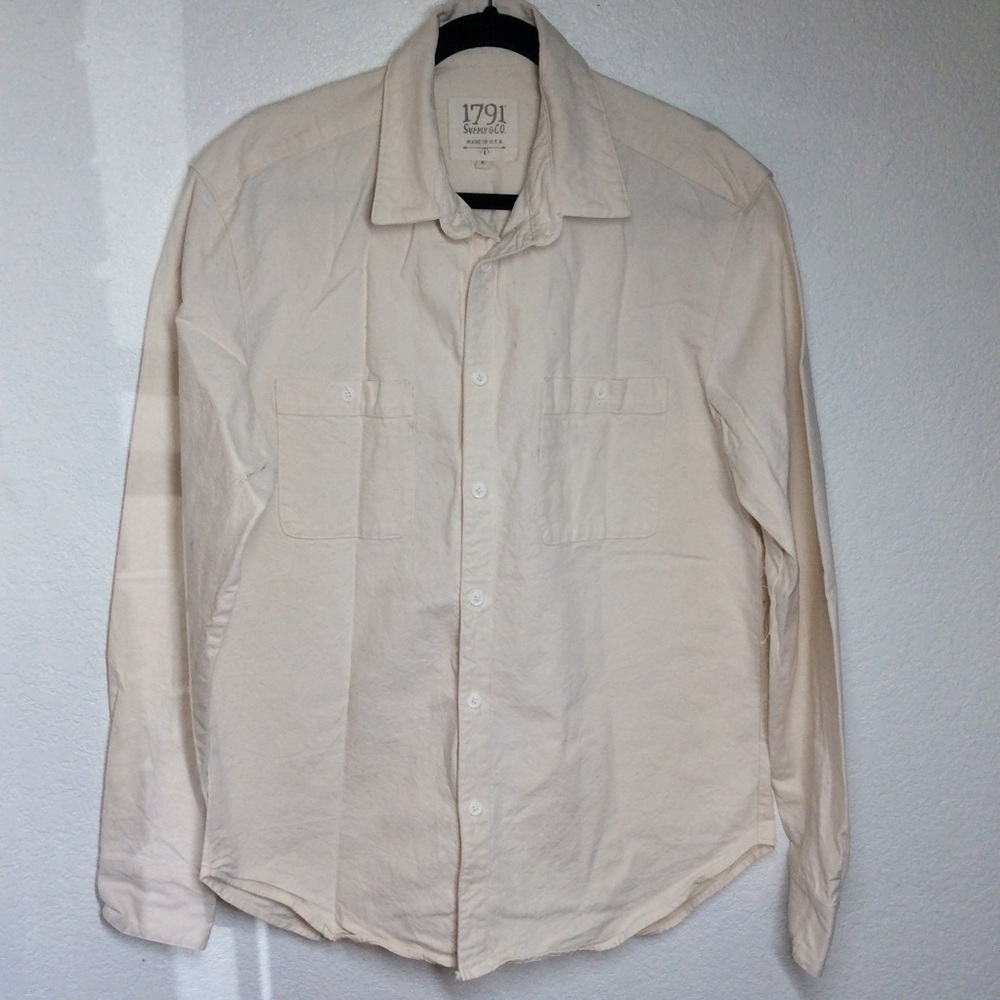 1791 Supply & Co Workhorse Canvas Field Work Utility Shirt Made in USA